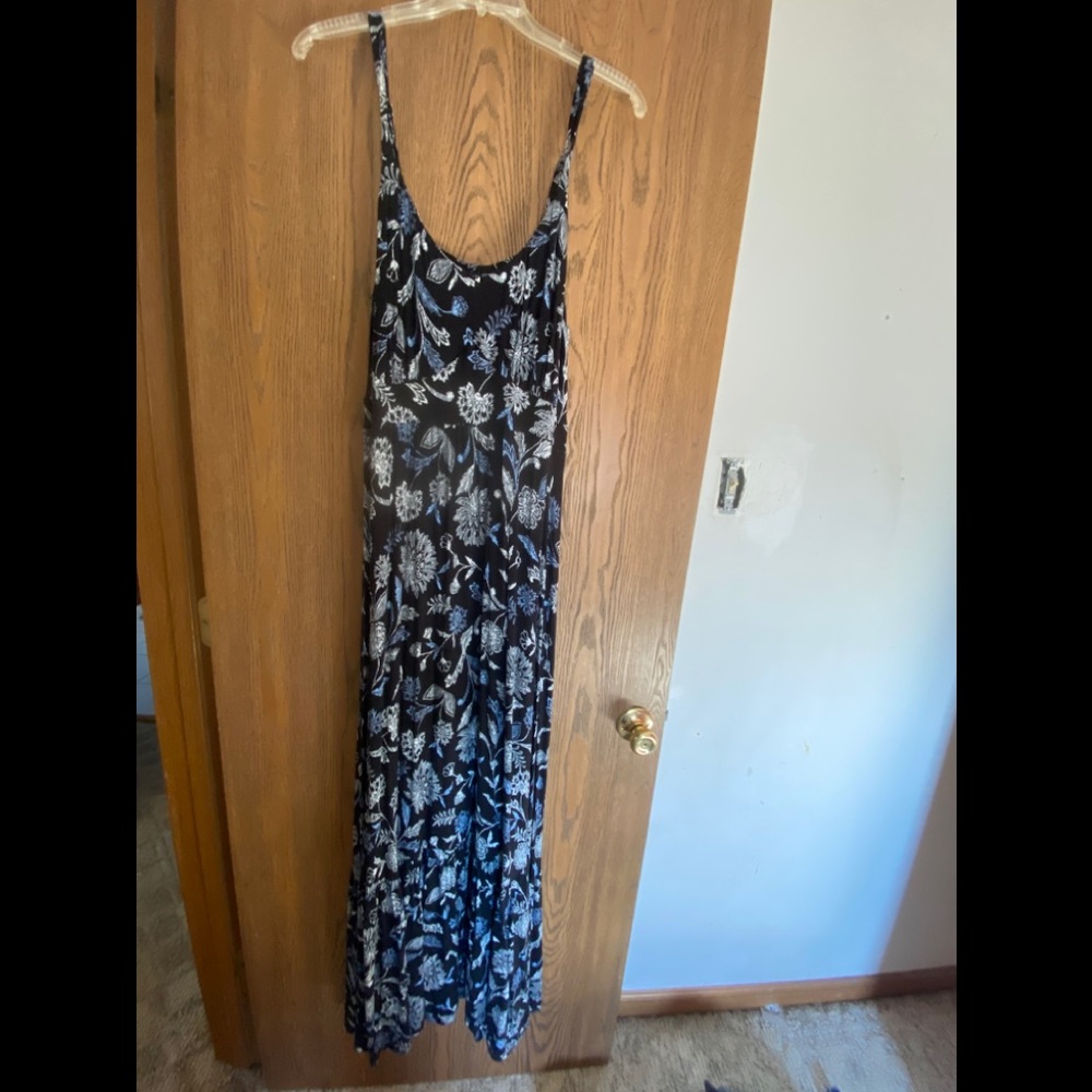 Torrid black multiprint maxi dress